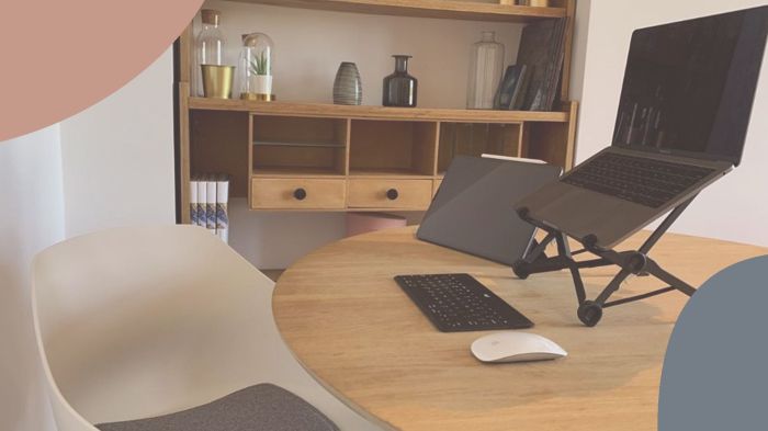 Nomad ergonomic setup